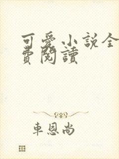 可爱小说全文免费阅读