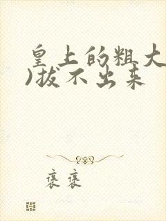皇上的粗大(h)拔不出来封面