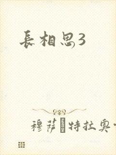 长相思3封面