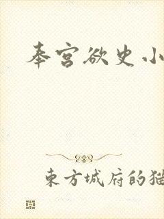 奉宫欲史小说