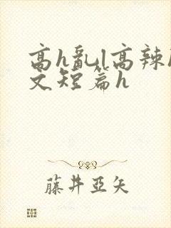 高h乱l高辣h文短篇h封面