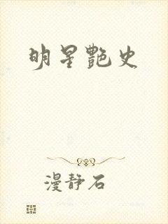 明星艳史封面