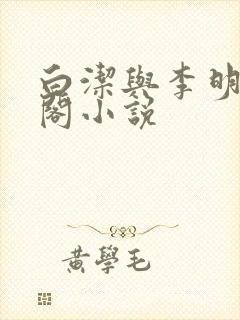 白洁与李明笔趣阁小说封面