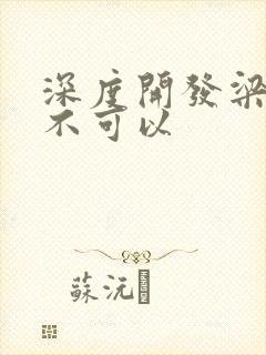 深度开发梁医生不可以封面