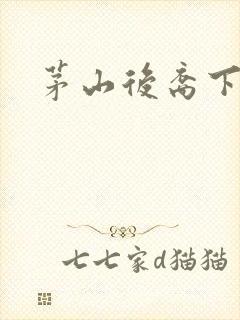 茅山后裔下载