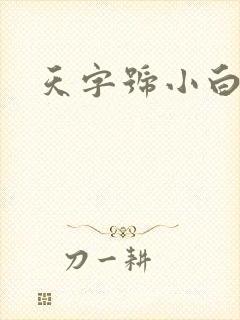 天字号小白脸