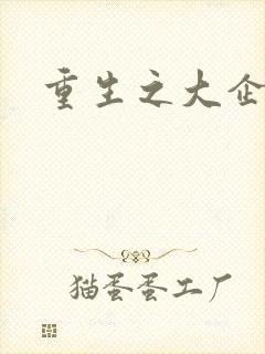 重生之大企业家