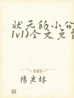 状元的小公主(1v1)全文免费阅读封面