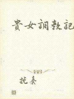 贵女调教记封面