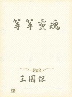 等等灵魂