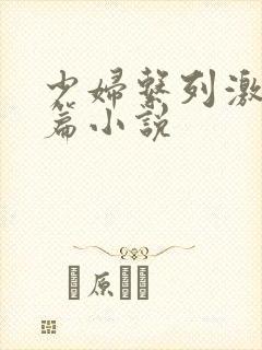 少妇系列激情短篇小说