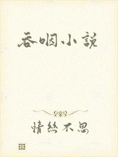 吞咽小说封面
