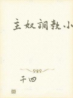 主奴调教小说