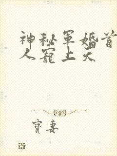神秘军婚首长大人宠上天