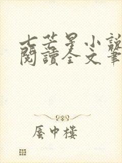 七芒星小说免费阅读全文笔趣阁