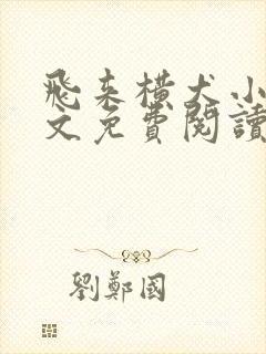 飞来横犬小说全文免费阅读无弹窗笔趣阁