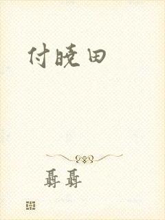 付晓田