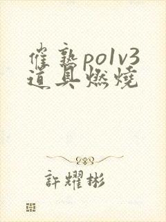 催熟po1v3道具燃烧
