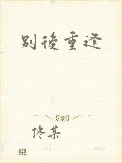 别后重逢封面