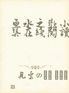 鱼水之欢小说全集在线阅读