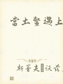 当土鳖遇上海龟