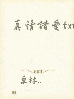 真情错爱txt