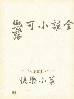 乐可小说金银花露封面