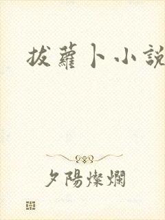 拔萝卜小说
