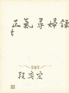 正气寻妇录txt