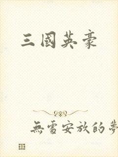 三国英豪封面