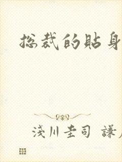 总裁的贴身女佣