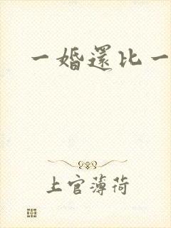 一婚还比一婚高