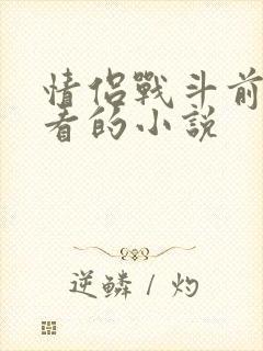 情侣战斗前适合看的小说