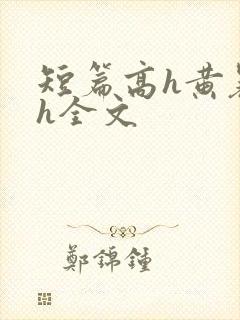 短篇高h黄暴辣h全文