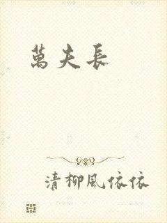 万夫长
