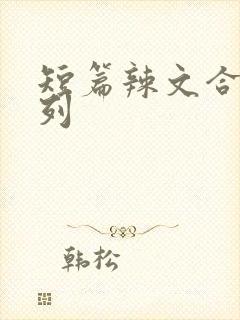 短篇辣文合集系列封面