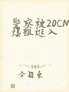 警察被20CM爆粗进入