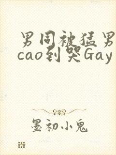 男同被猛男房东cao到哭Gay
