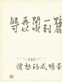 腿再开一点我就可以吃到扇贝了