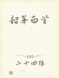 韶华白首