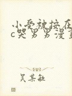 小受被按在墙上c哭男男漫画