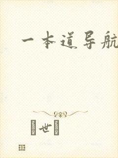 一本道导航封面