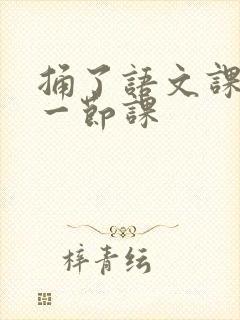 捅了语文课代表一节课封面