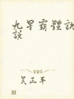 九星霸体诀 小说