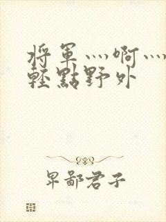 将军灬啊灬啊灬轻点野外