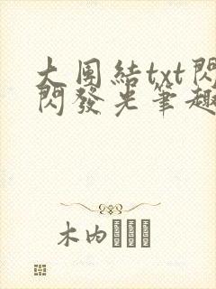 大团结txt闪闪发光笔趣阁
