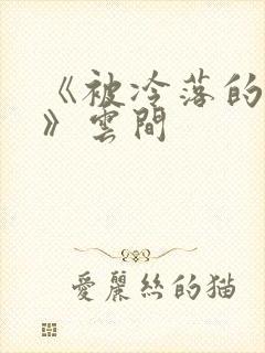《被冷落的婚姻》云间封面