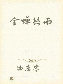 金蝉丝雨封面