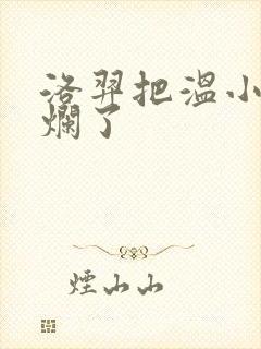 洛羿把温小辉做烂了