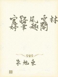 官路风云林海姜婷笔趣阁